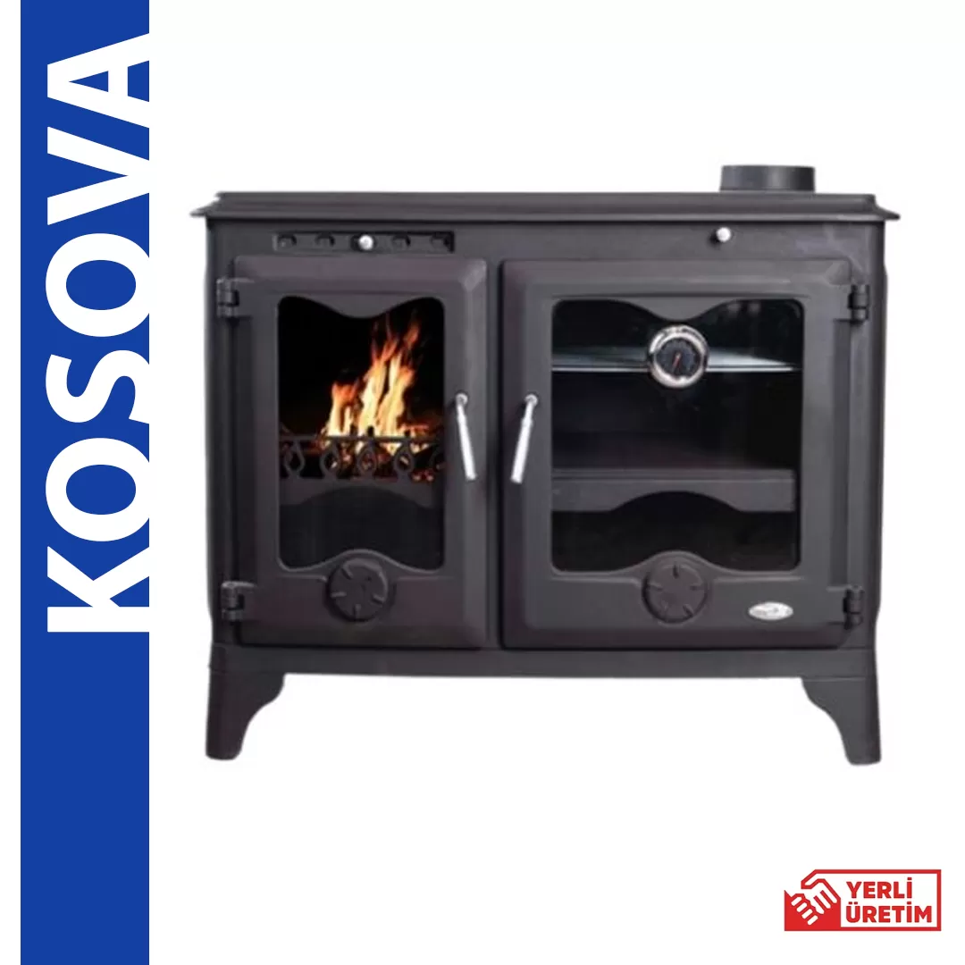Kosova Yatay Kuzine Döküm Soba